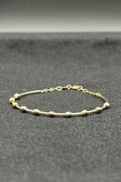 اسوارة كور اطفال ذهب صافي ايطالي عيار 18 وزن 1.7 ج...