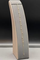 اسوارة كور شوطين ذهب صافي ملون عيار 18 وزن 0.7 جرا...