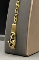 اسوارة جنزير تايجر ذهب تصميم الماس