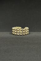 اسوارة مع خاتم كور ذهب صافي عيار 18 وزن 19.9 جرام