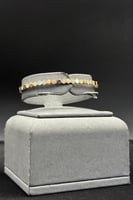 اسوارة خلية ذهب تصميم الماس عيار 18 وزن 5.6 جرام