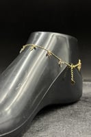 خلخال ذهب صافي ايطالي عيار 18 وزن 2 جرام