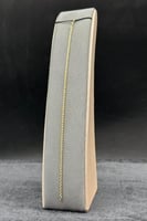 اسوارة مجدول ذهب صافي عيار 18 وزن 0.9 جرام