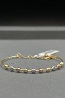 اسوارة اطفال كور ليزر ذهب صافي ايطالي