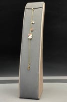 اسوارة اطفال على شكل قطة مع فراشة ذهب ملون عيار 18...