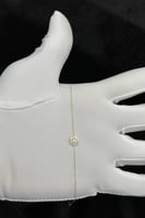 اسوارة دائري فلورا ذهب تصميم الماس عيار 18 وزن 0.5...