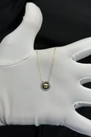 عقد دائري ذهب صافي عيار 18 وزن من 1 الى 1.1 جرام