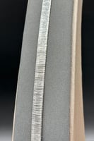 اسوارة حرير ذهب ابيض صافي عيار 18 وزن 9.3 جرام