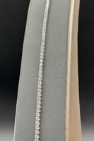 اسوارة تنس ذهب تصميم الماس عيار 18 وزن 9.5 جرام