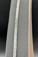 اسوارة ذهب عيار 21 بوجهين اصفر وابيض بوزن 10.3 جرا...