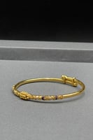 اسوارة اطفال ذهب تصميم هندي عيار 21 وزن 5.4 جرام