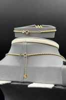 طقم كور ذهب صافي ايطالي عيار 18 وزن 11.1 جرام