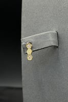 طقم خلية ذهب تصميم الماس عيار 18 وزن 12.5 جرام