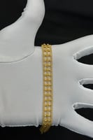 اسوارة كور ذهب صافي عيار 21 وزن 8.8 جرام