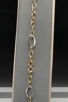 اسوارة دوائر ذهب صافي عيار 18 وزن 3.4 جرام