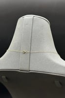 عقد دورين ذهب تصميم الماس عيار 18 وزن 1 جرام