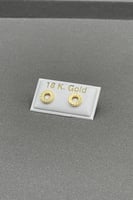 حلق طبي دائري ذهب صافي عيار 18