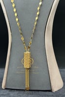 شال ذهب صافي عيار 21 وزن 13.1 جرام