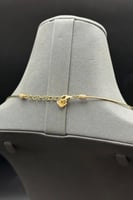 عقد مثلثات ذهب ايطالي عيار 18 وزن 10.1 جرام