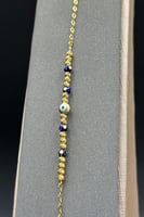 اسوارة كور ذهب تصميم هندي عيار 21 وزن 2.3 جرام