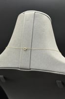 عقد انفنتي ذهب تصميم الماس عيار 18 وزن 0.7 جرام