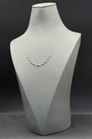 عقد كور ذهب صافي تصميم ايطالي عيار 18 وزن 0.6 جرام