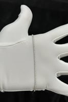 اسوارة تنس ذهب ابيض تصميم الماس عيار 18 وزن من 2 ا...