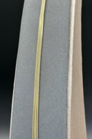 اسوارة فلات ذهب صافي ايطالي عيار 18 وزن 3.5 جرام