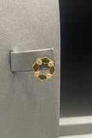 طقم الخليه دائره ذهب تصميم الماس عيار 21