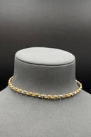 مخنق كور ذهب صافي تصميم ايطالي