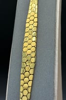 اسوارة خلية ذهب صافي عيار 21 وزن 8.9 الى 9 جرام