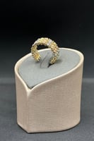 اسوارة مع خاتم كور ذهب صافي عيار 18 وزن 20 جرام