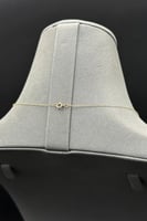 عقد ذهب صافي عيار 18 وزن من 1 الى 1.1 جرام