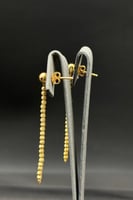 حلق كور ذهب صافي عيار 21 وزن 3.5 جرام