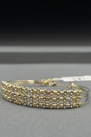 اسوارة اطفال كور ليزر ثلاثة اشواط ذهب صافي ايطالي