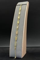 اسوارة ليزر ذهب ايطالي عيار 18 وزن 7.1 جرام