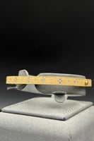 اسوارة وردة ذهب تصميم الماس عيار 18 وزن 16 جرام