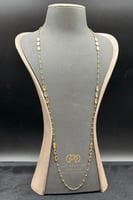 شال مستطيل ذهب صافي ايطالي عيار 18 وزن 11.2 جرام