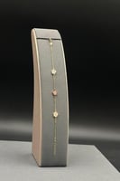 اسوارة ورد الطائف ذهب ايطالي عيار 18 وزن من 2.2 ال...