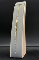 اسوارة جنزير ذهب صافي عيار 18 وزن من 1.8 الى 1.9 ج...