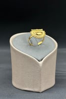 خاتم براشي ذهب صافي بحريني عيار 21 وزن من 1.8 الى...