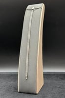 اسوارة شوطين تنس ذهب ابيض تصميم الماس عيار 18 وزن...