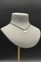 تعليقة قلب ذهب صافي عيار 18 وزن 1.2 جرام