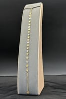 اسوارة دوائر ذهب صافي ايطالي عيار 18 وزن 2.4 جرام