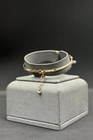 اسوارة كور ذهب صافي ايطالي عيار 18 وزن 4.8 جرام