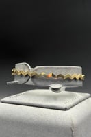 اسوارة ذهب صافي عيار 18 وزن 4.4 جرام