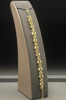 اسوارة ذهب ايطالي عيار 18 تصميم الكور الفخم