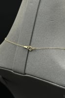 عقد الماس وزن الذهب : 0.93 جرام وزن الألماس : 0.10...