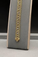 اسوارة كور ذهب صافي ملون عيار 18 وزن 8 جرام