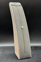 اسوارة كور ذهب مع باقيت تصميم الماس عيار 18 وزن 6...